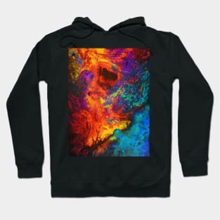 Psychedelic Splatter paint Hoodie